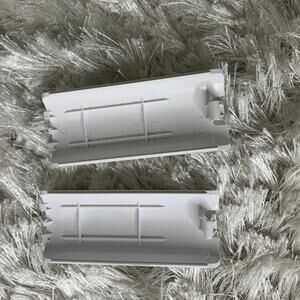 Nintendo Wii  Remote Controller Battery Covers Set 2 White